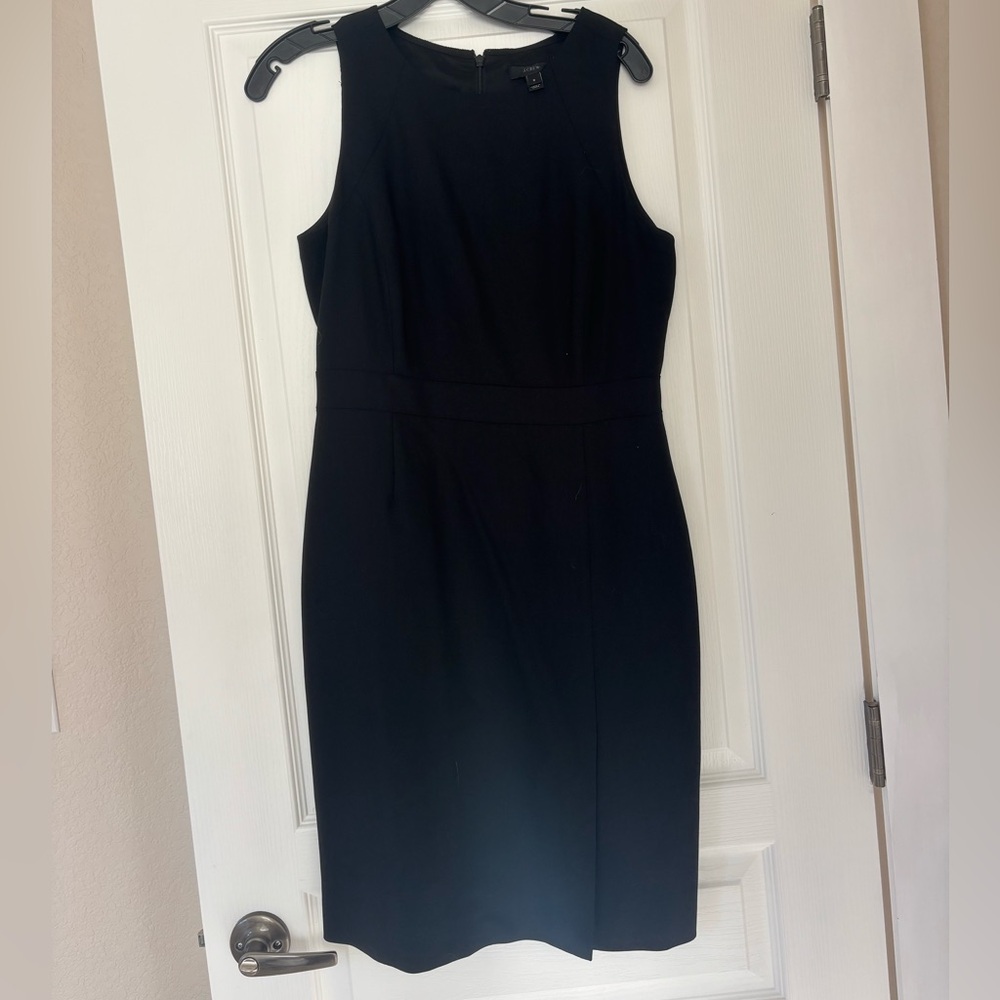 J. Crew simple black dress